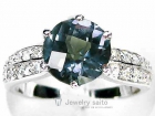 2.4ct Checkerboard Labアレキサンドライト・リング【6月 誕生石】